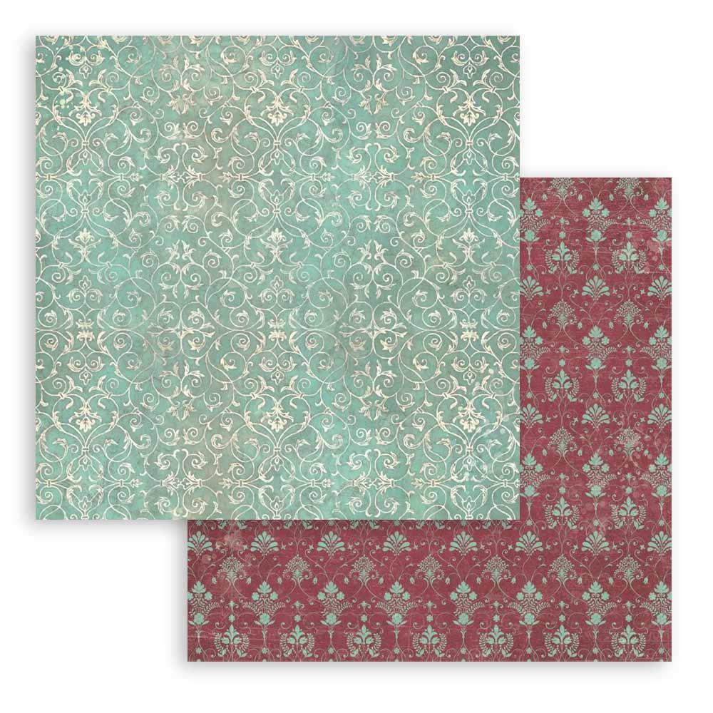 Stamperia Backgrounds Double-Sided Paper Pad 8x8 - Master of Magic