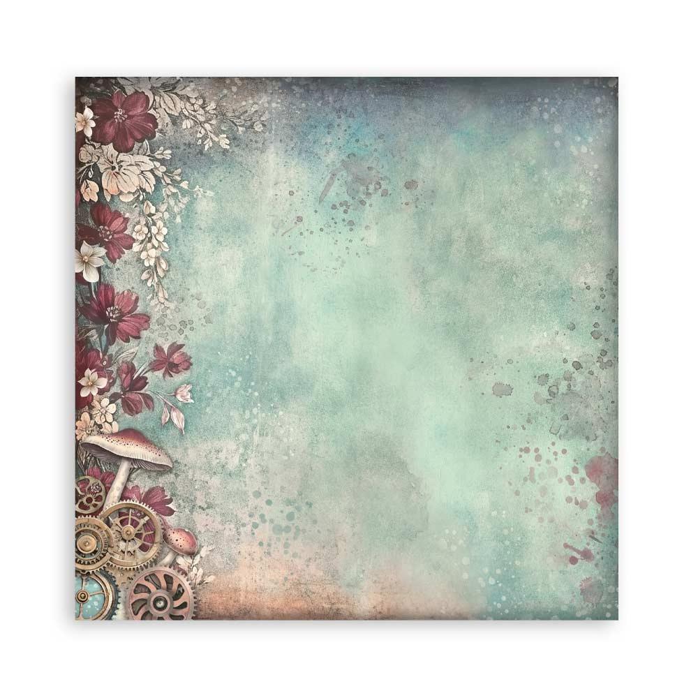 Stamperia Backgrounds Double-Sided Paper Pad 8x8 - Master of Magic