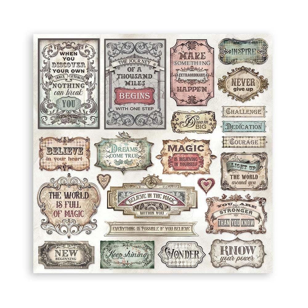 Stamperia Double-Sided Paper Pad 12x12 - Master of Magic