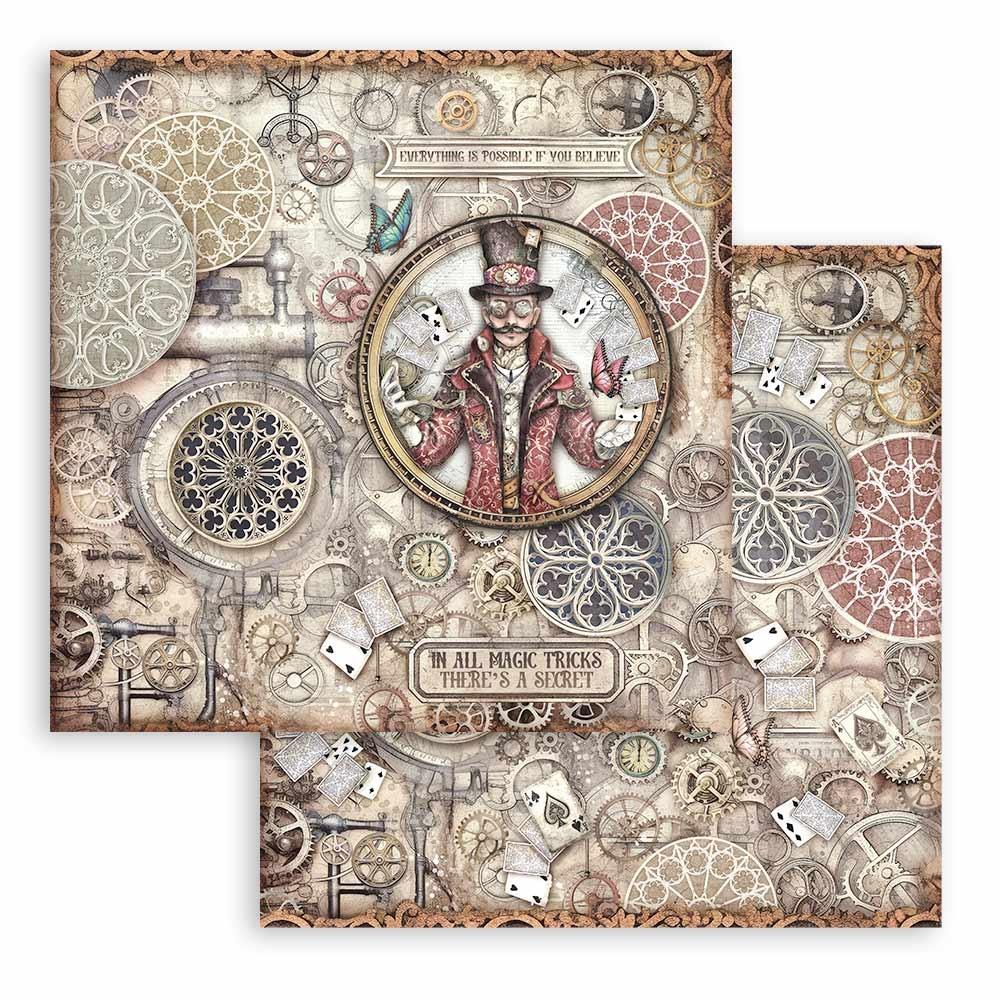 Stamperia Double-Sided Paper Pad 12x12 - Master of Magic