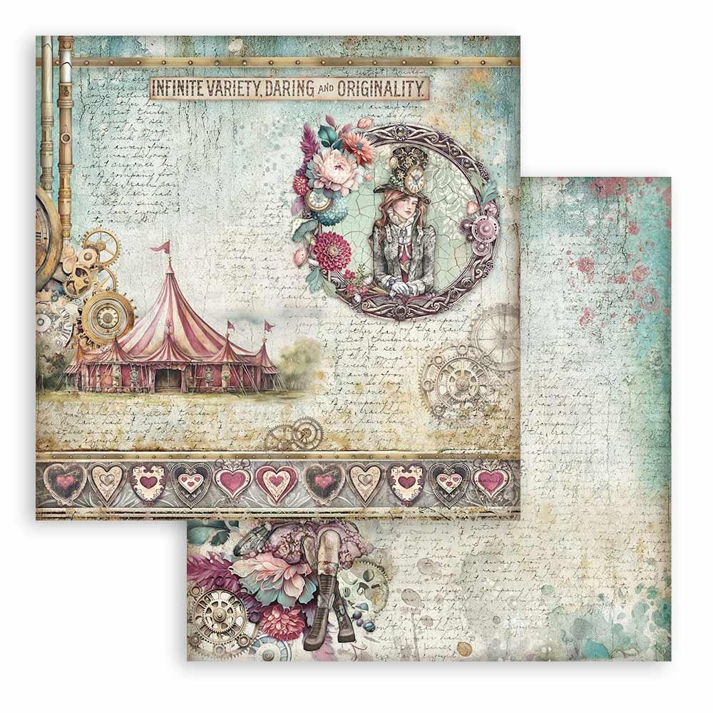 Stamperia Double-Sided Paper Pad 12x12 - Master of Magic