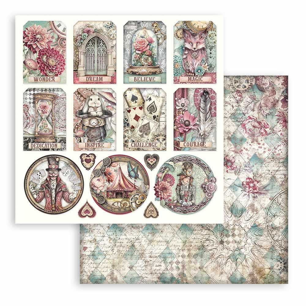 Stamperia Double-Sided Paper Pad 12x12 - Master of Magic