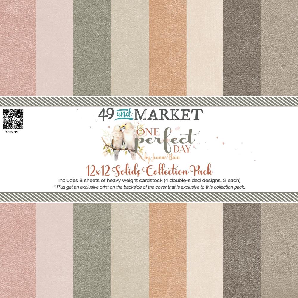 49 And Market Collection Pack 12X12 - One Perfect Day Solids