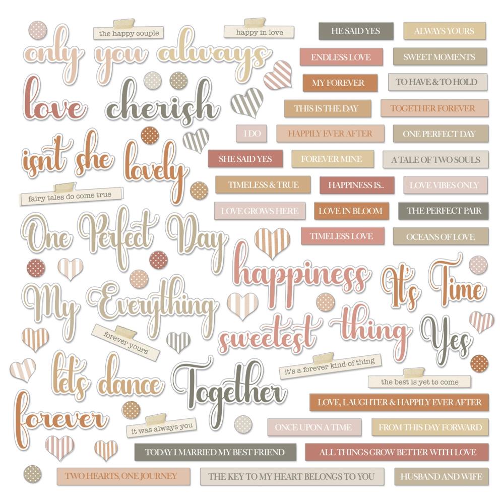 49 And Market Chipboard Set - One Perfect Day
