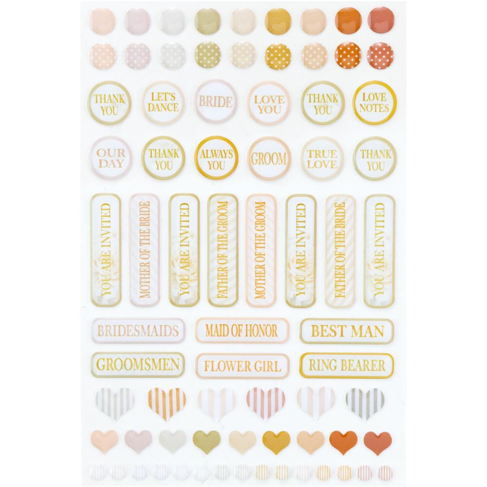 49 And Market Epoxy Stickers - One Perfect Day
