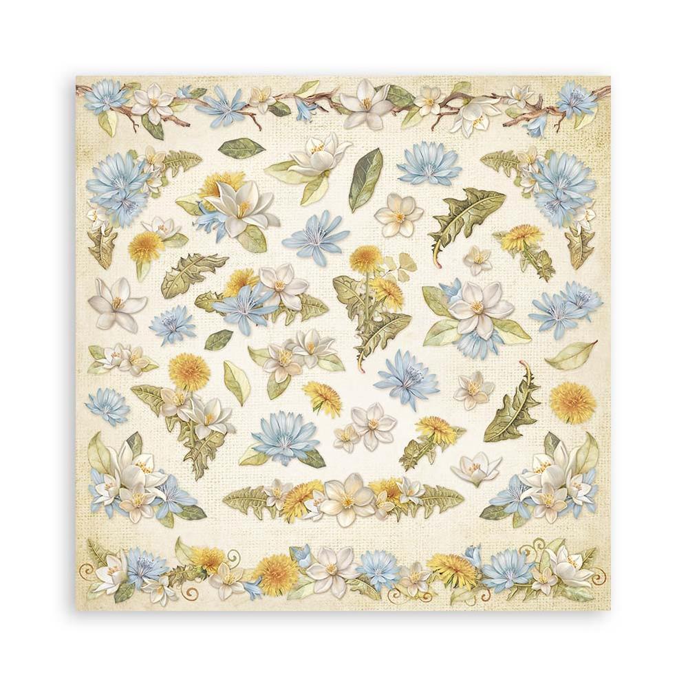 Stamperia Double-Sided Paper Pad 8x8 - Hidden Grove