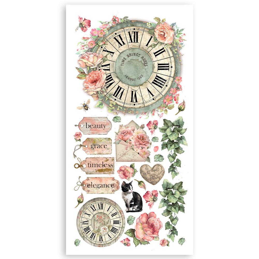 Stamperia Double-Sided Paper Cut-Outs - House of Roses