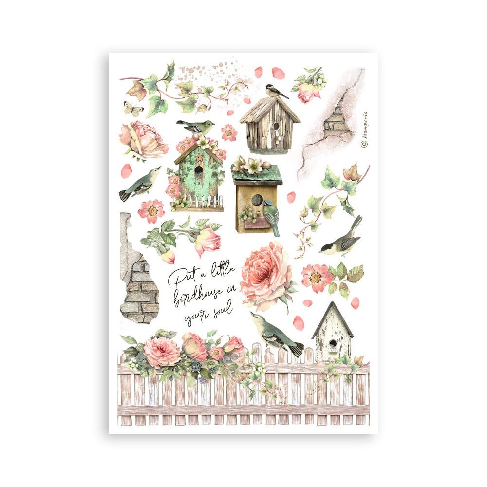 Stamperia Washi Pad A5 - House of Roses
