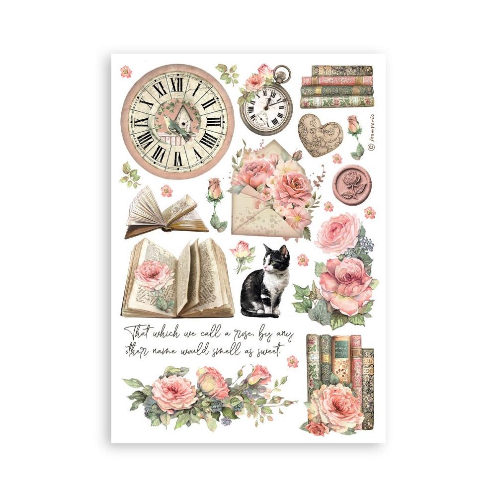 Stamperia Washi Pad A5 - House of Roses
