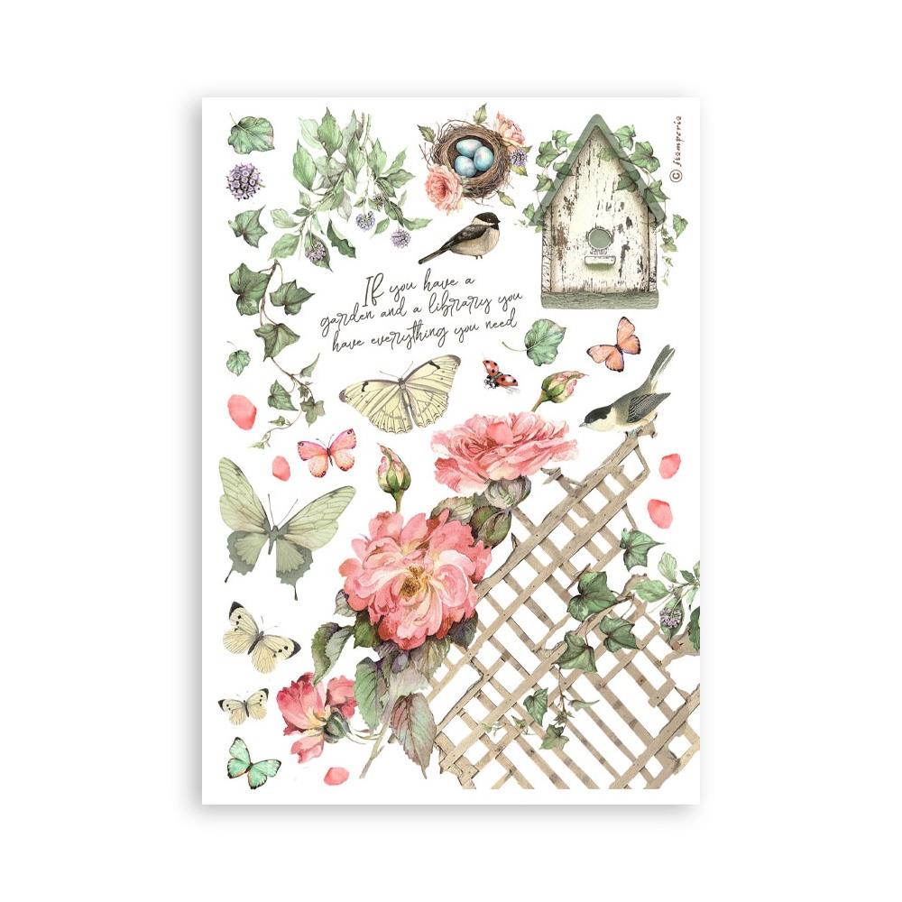 Stamperia Washi Pad A5 - House of Roses