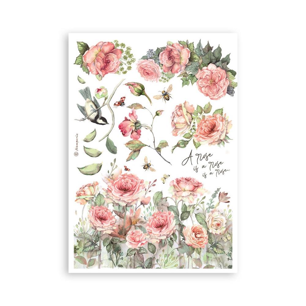Stamperia Washi Pad A5 - House of Roses