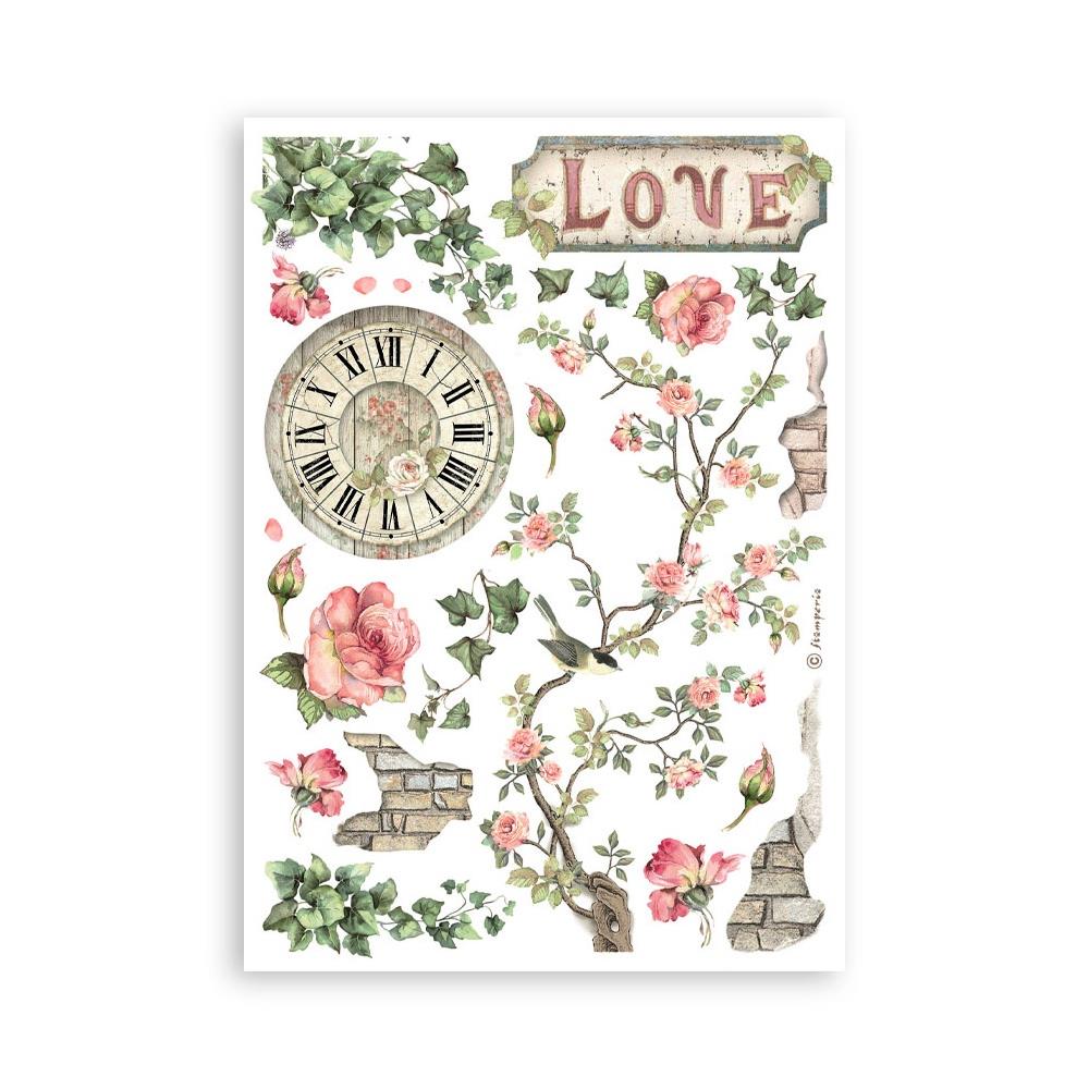 Stamperia Washi Pad A5 - House of Roses