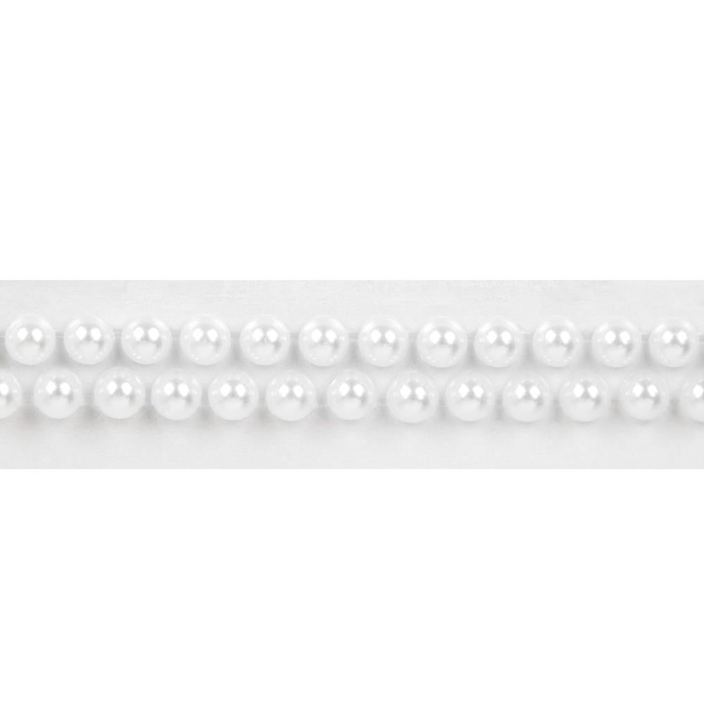 Craft Perfect Pearl Sticker Roll 1YD 4MM