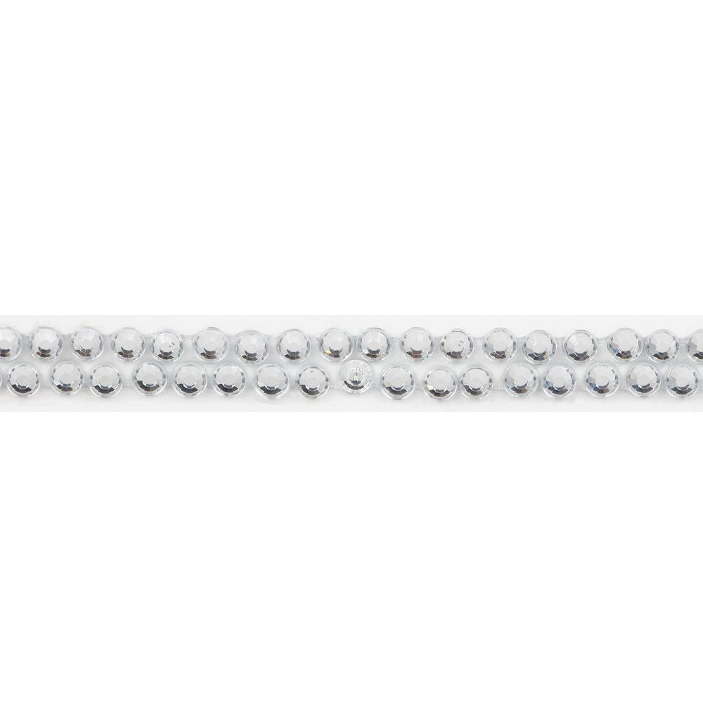 Craft Perfect Rhinestone Sticker Roll 1YD - Crystal