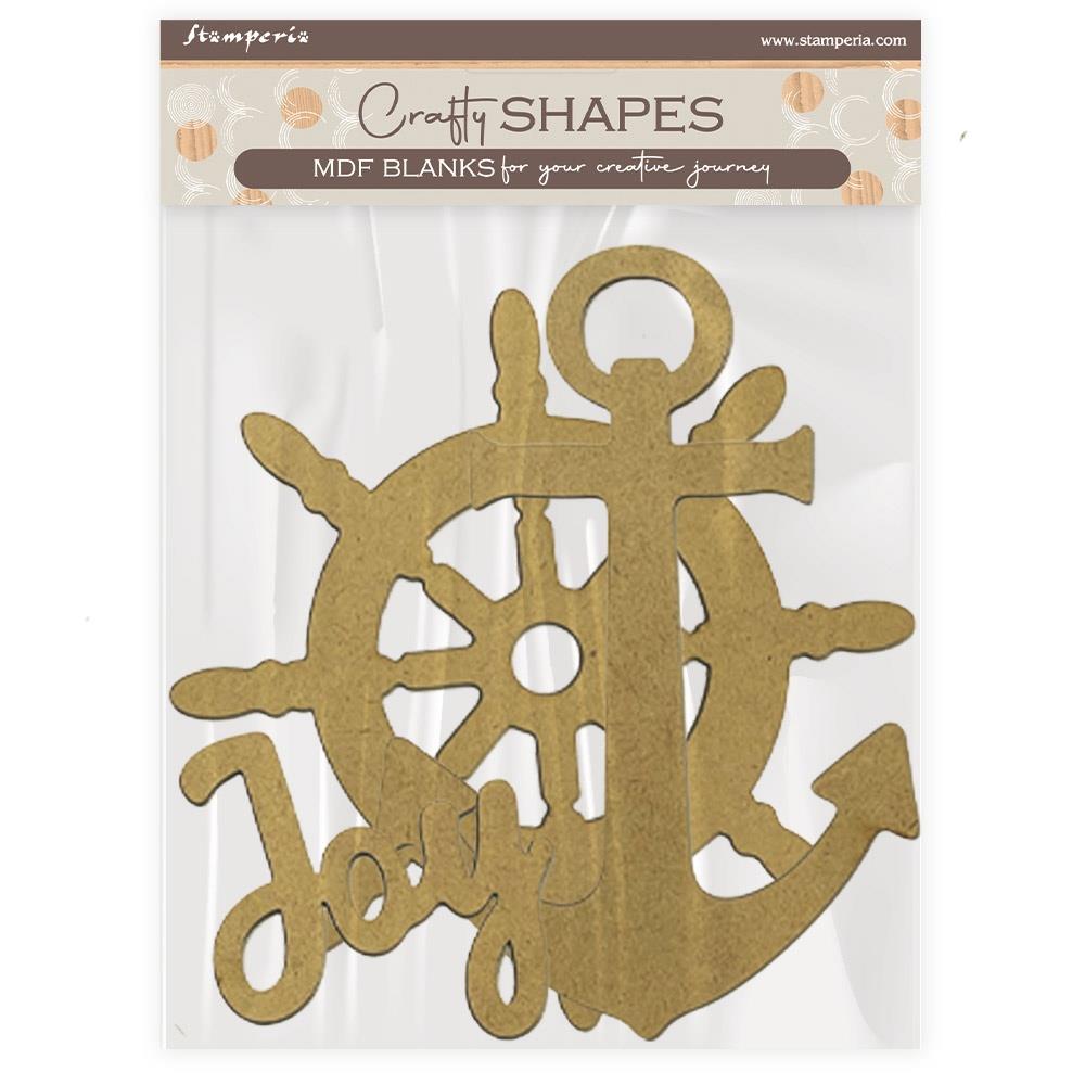Stamperia Crafty Shapes - Silent Sea Anchor And Rudder