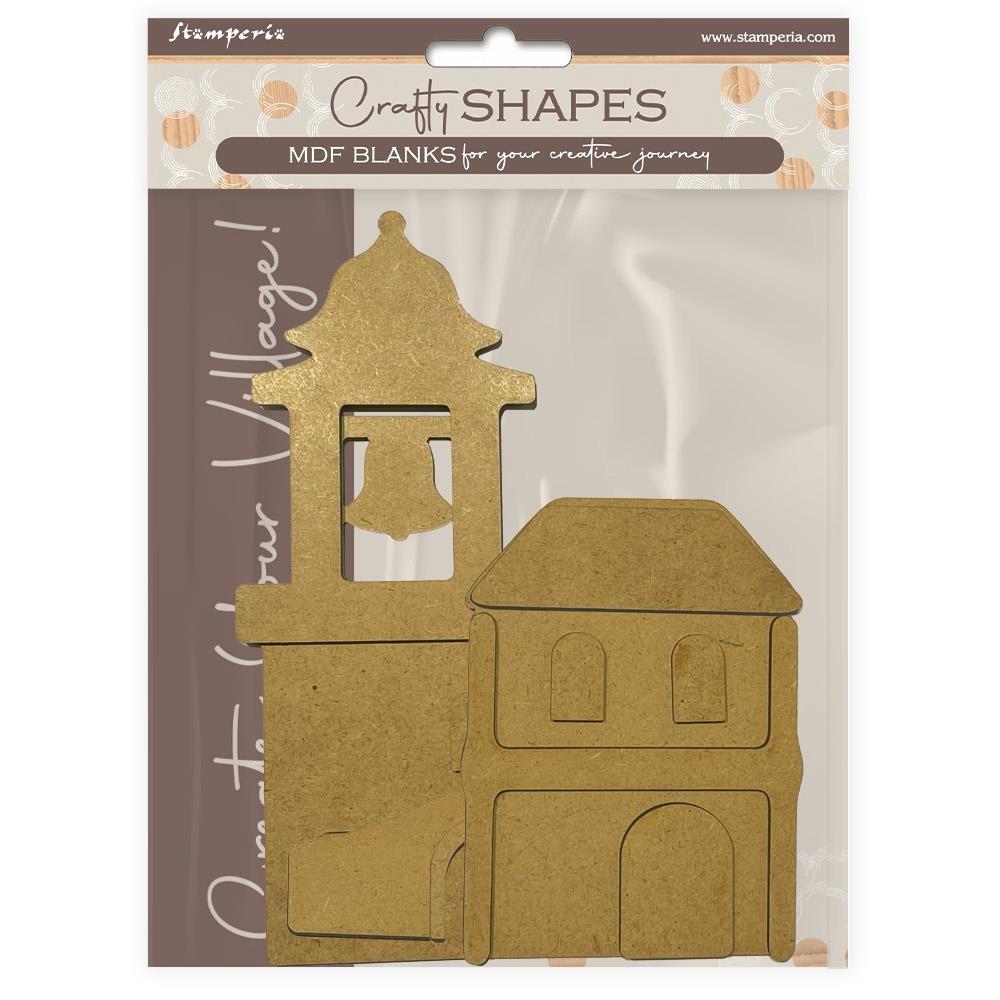 Stamperia Crafty Shapes And Decorative Chips - Silent Sea Assortment