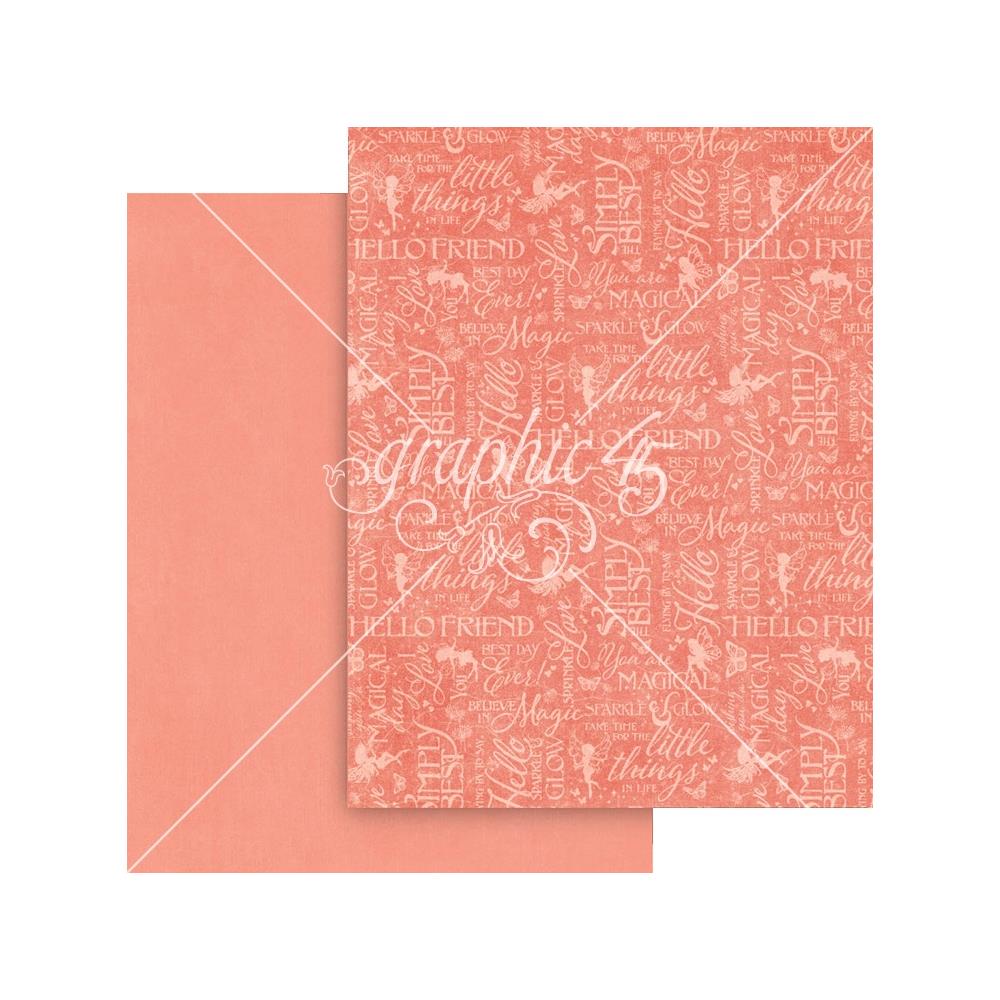 Graphic 45 Patterns & Solids 8.5x11 - Fairy Boutique