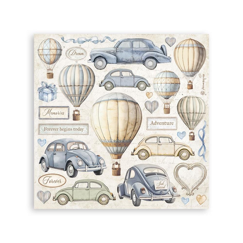 Stamperia Stickers 4pk - Timeless