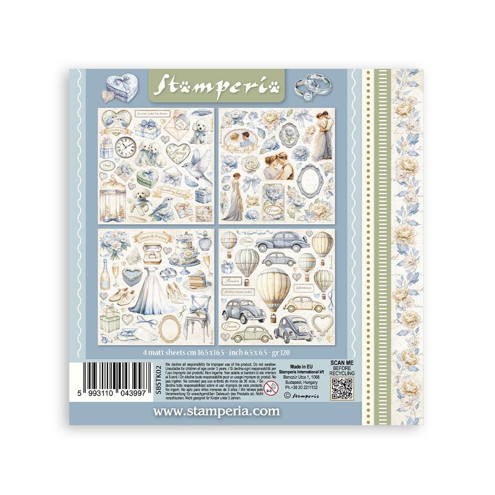 Stamperia Stickers 4pk - Timeless