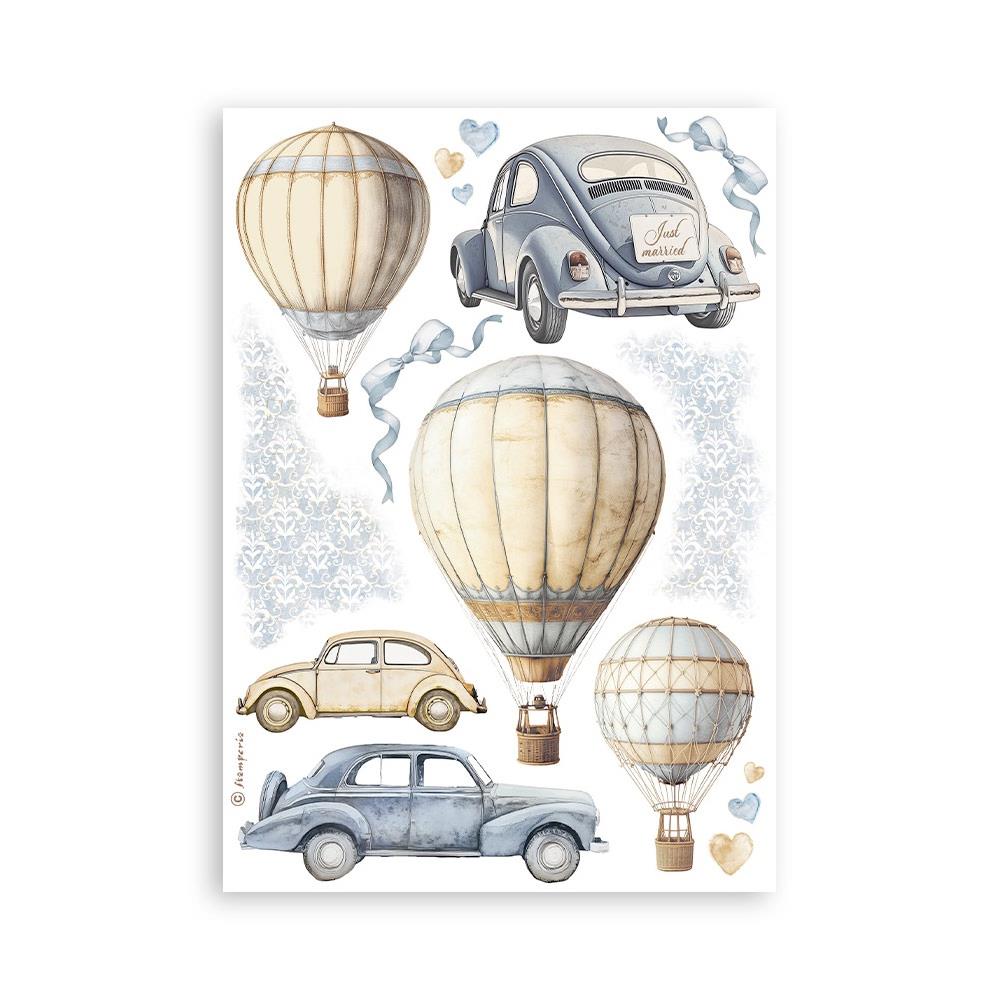 Stamperia Washi Pad A5 - Timeless