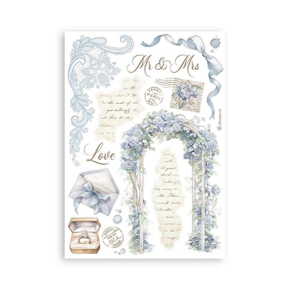 Stamperia Washi Pad A5 - Timeless