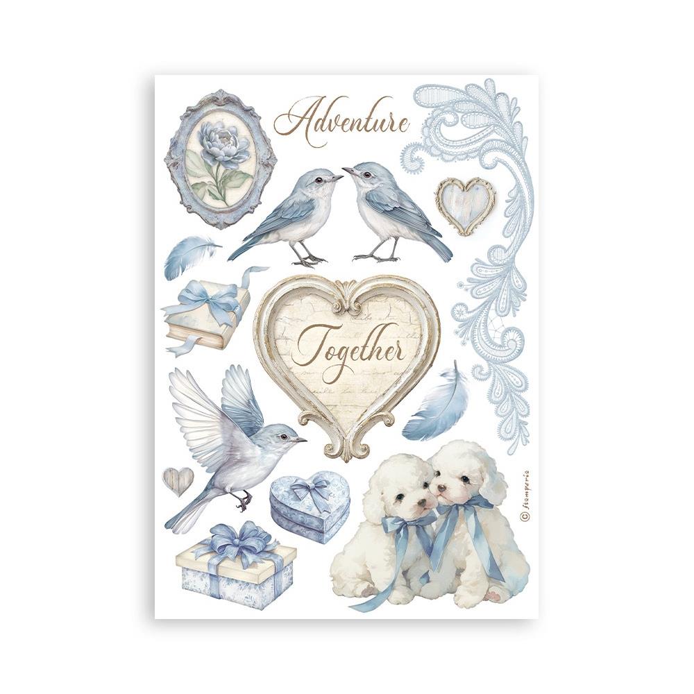 Stamperia Washi Pad A5 - Timeless