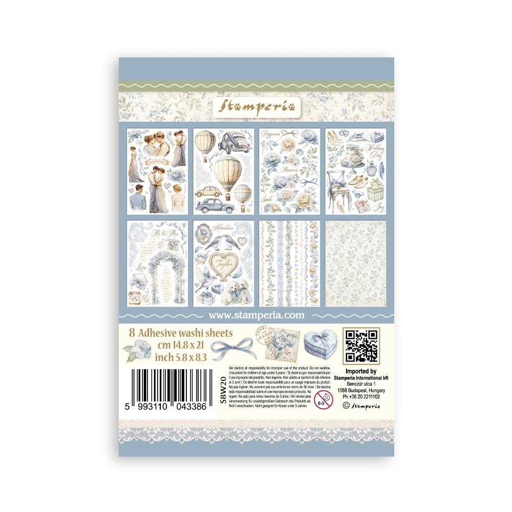 Stamperia Washi Pad A5 - Timeless