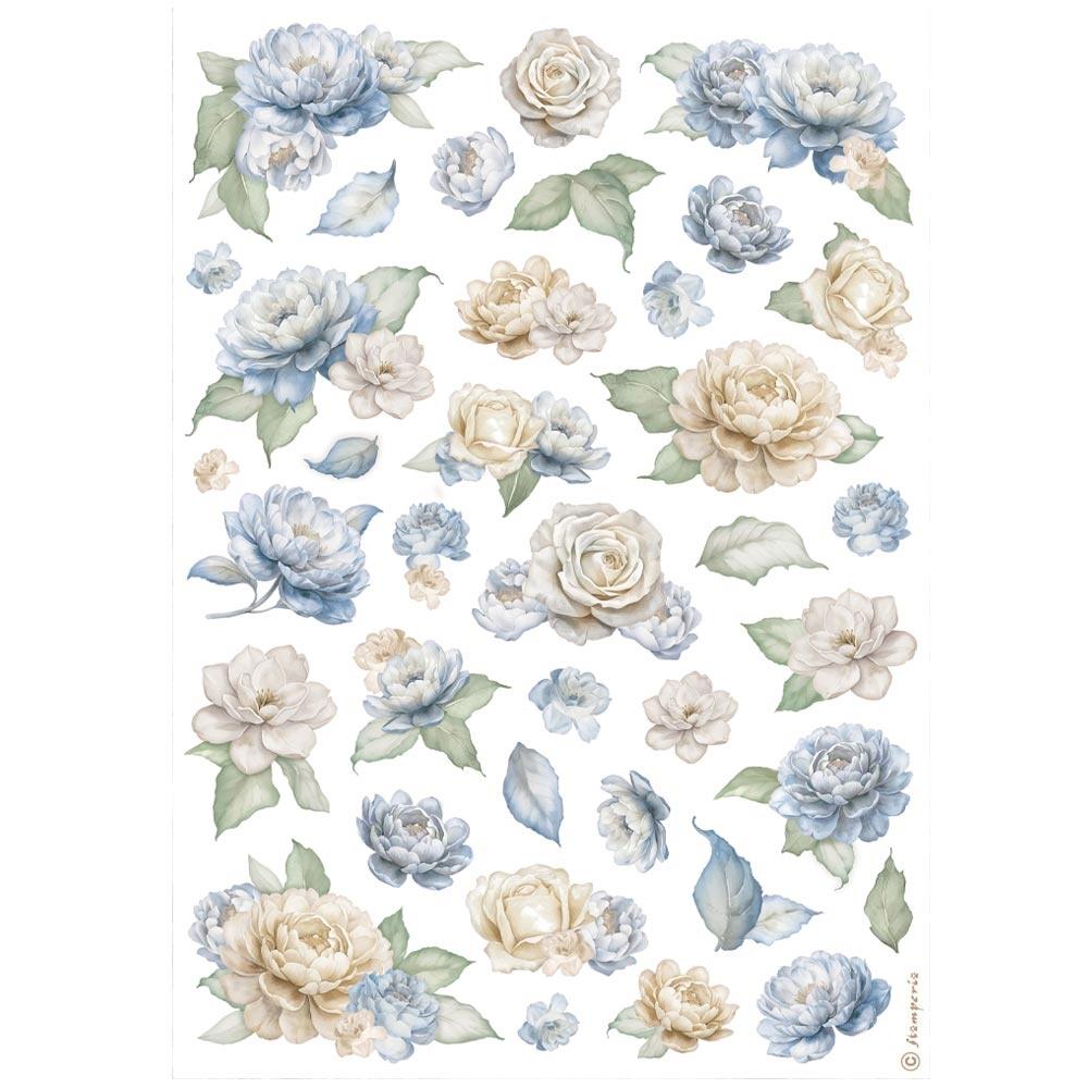 Stamperia Rice Paper Sheet A4 - Timeless 6pk