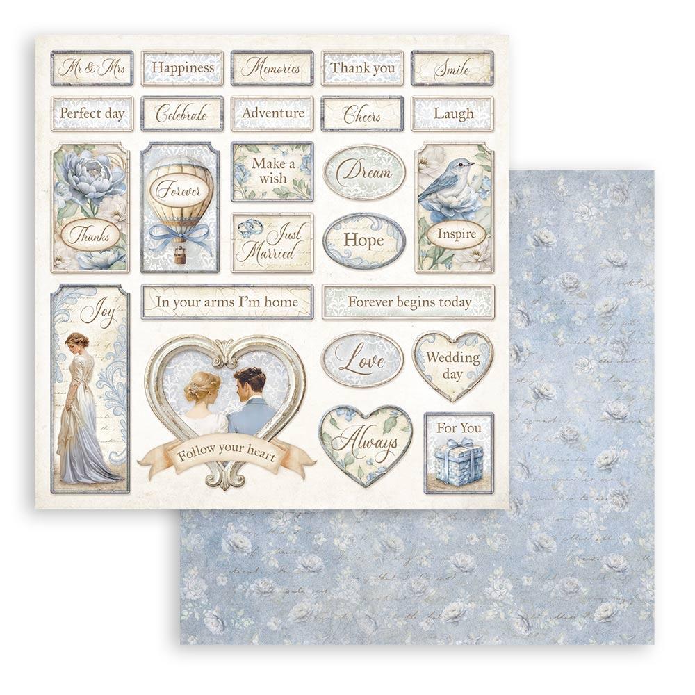 Stamperia Double-Sided Paper Pad 12x12 - Timeless