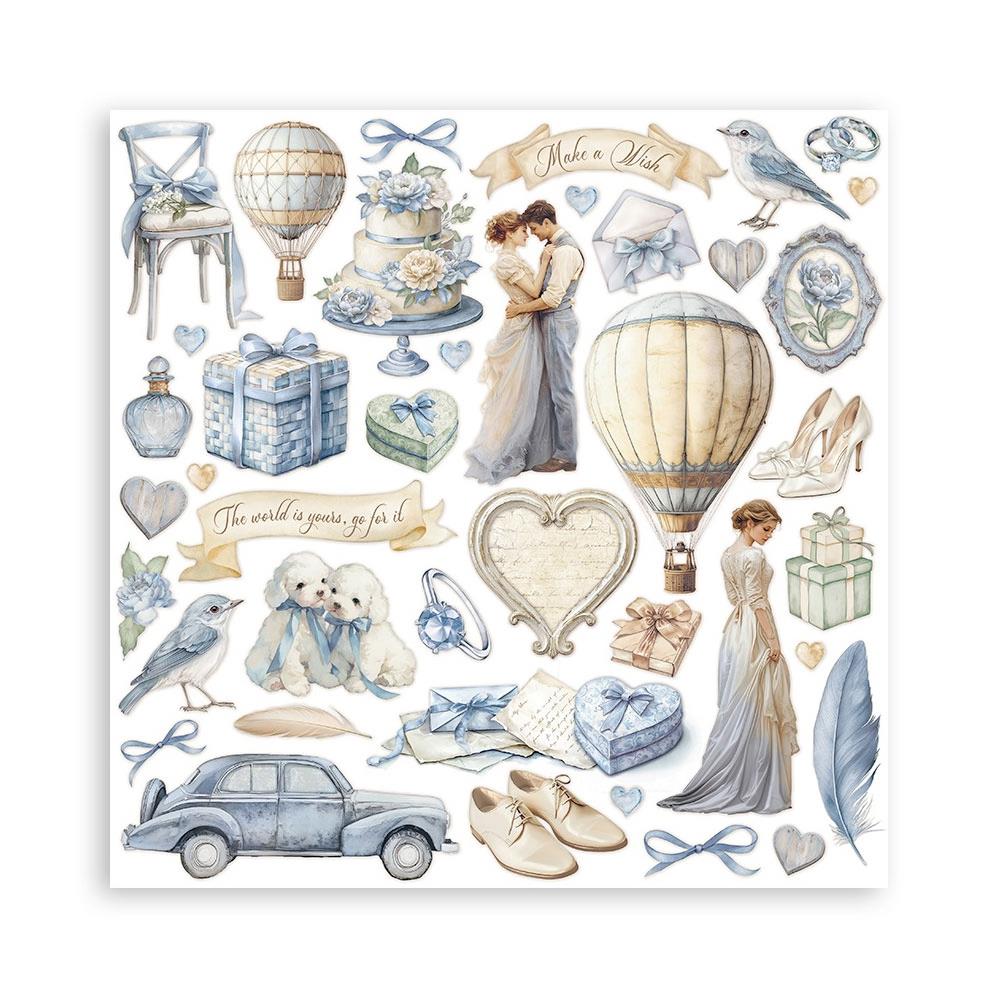 Stamperia Double-Sided Paper Pad 12x12 - Timeless