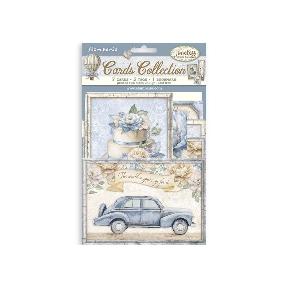 Stamperia Cards Collection - Timeless
