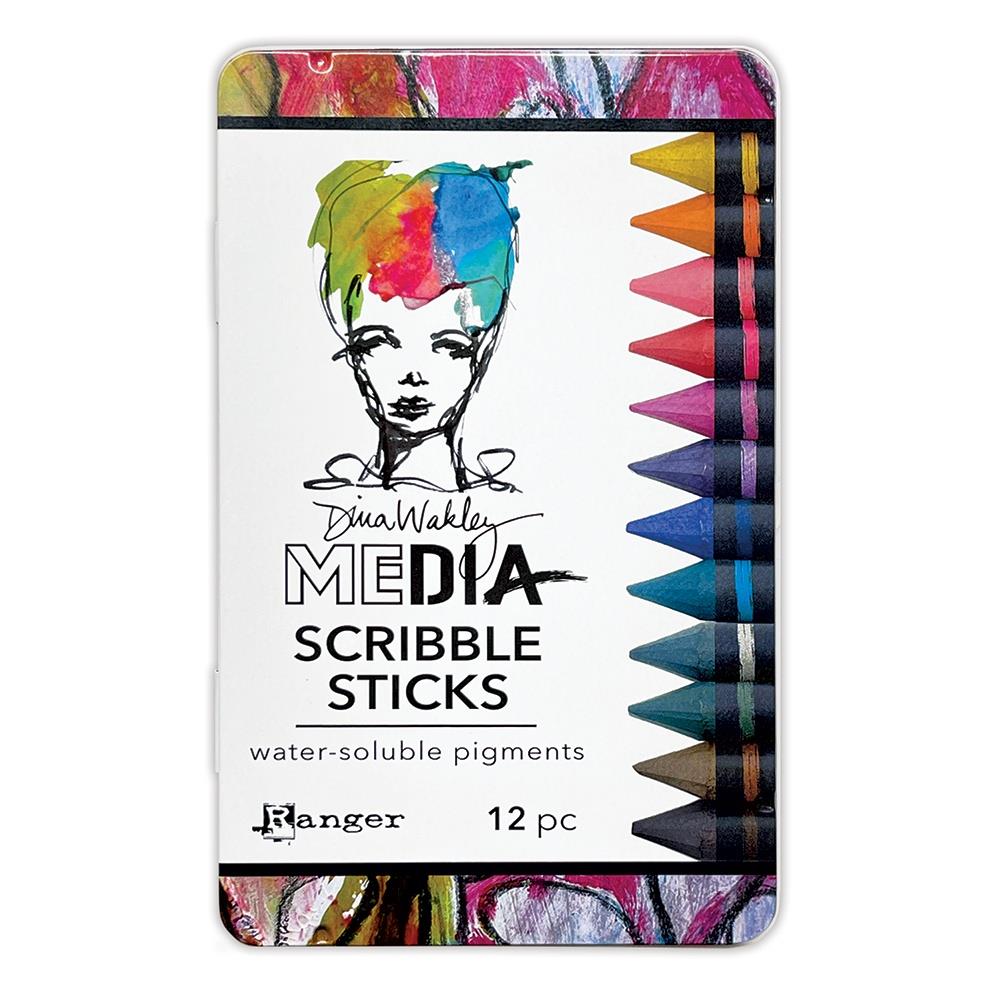 Dina Wakley Media Scribble Sticks