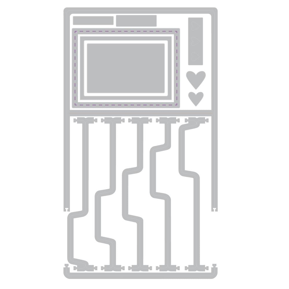 Sizzix Thinlits Snap and Swap Dies by 49 and Market - File Folders