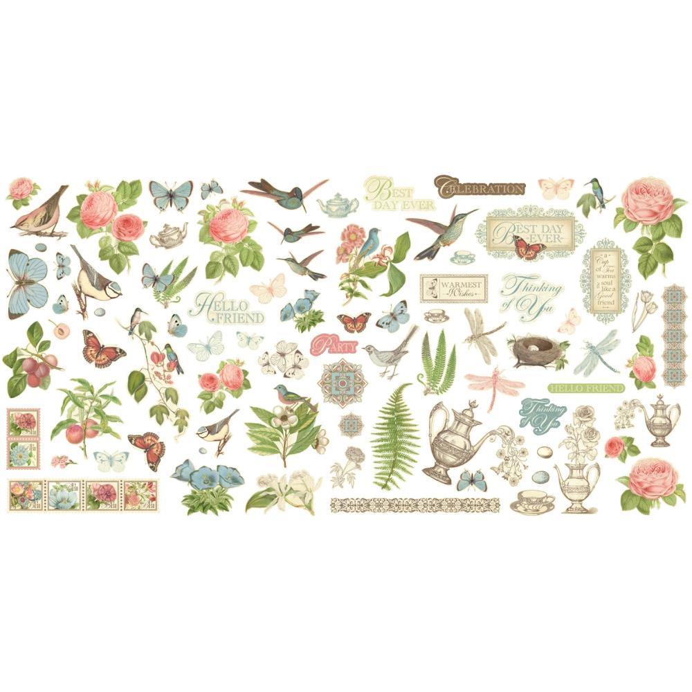 Graphic 45 - Keepsake kit- Botanical Tea