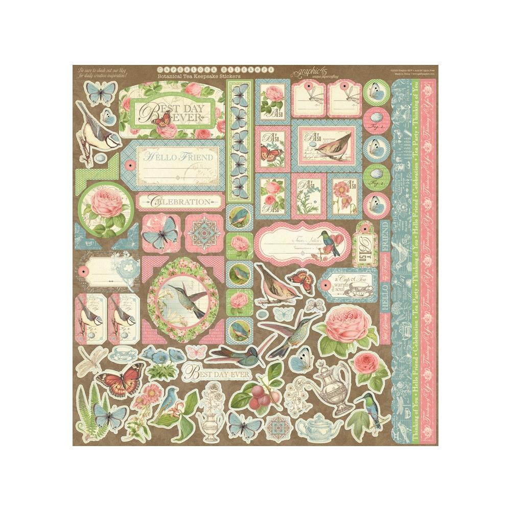 Graphic 45 - Keepsake kit- Botanical Tea