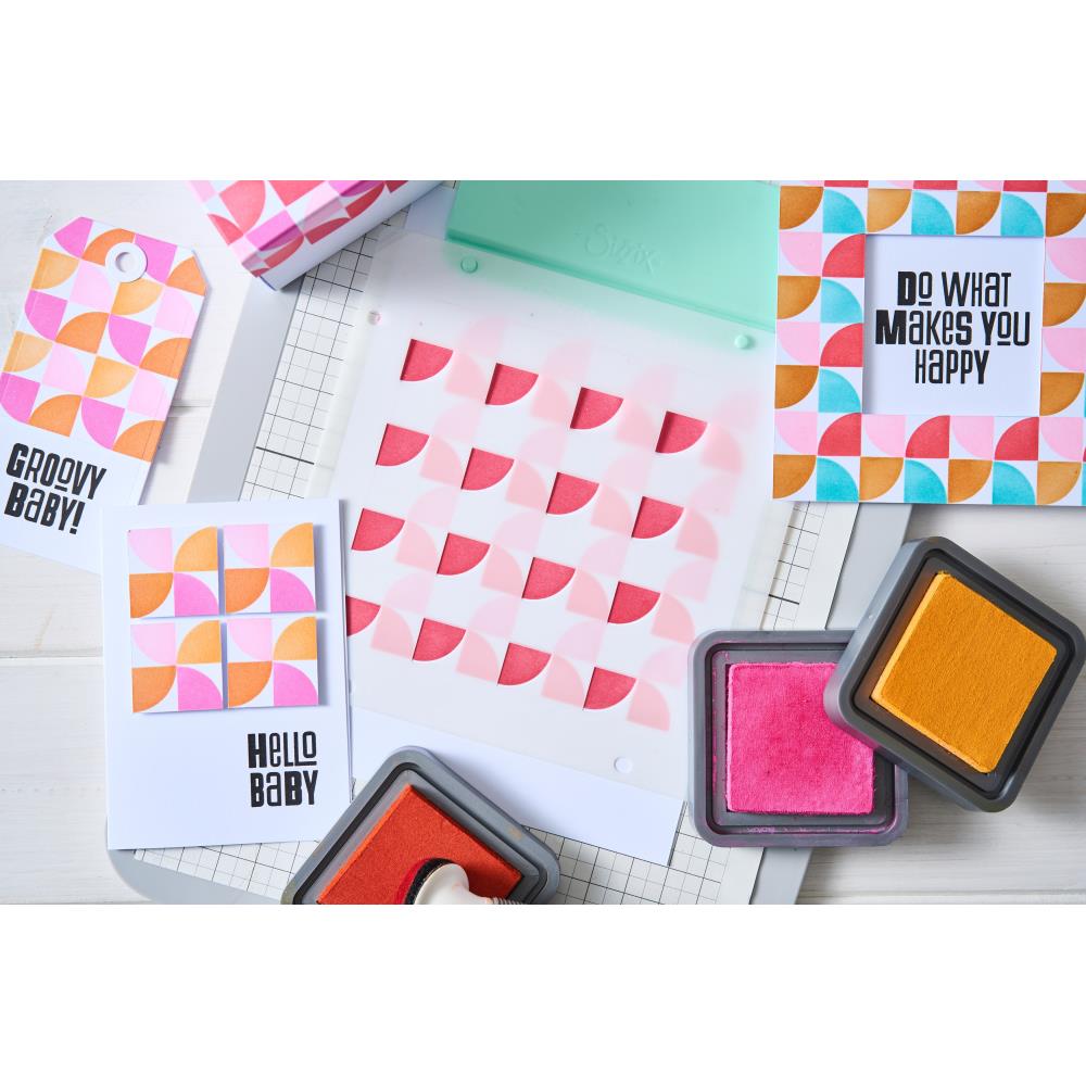 Sizzix Rotating Stencil - Candy Kitsch