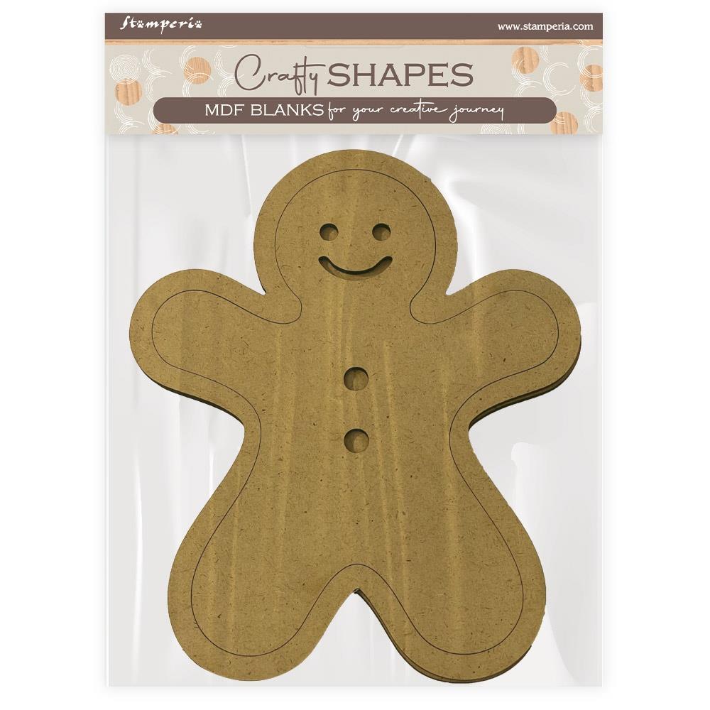 Stamperia Crafty Shapes - Candy Christmas Gingerbreads