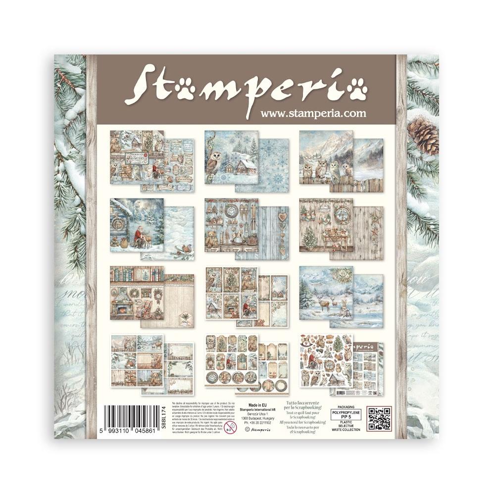 Stamperia Double-Sided Paper Pad 12x12 - The Owl's House