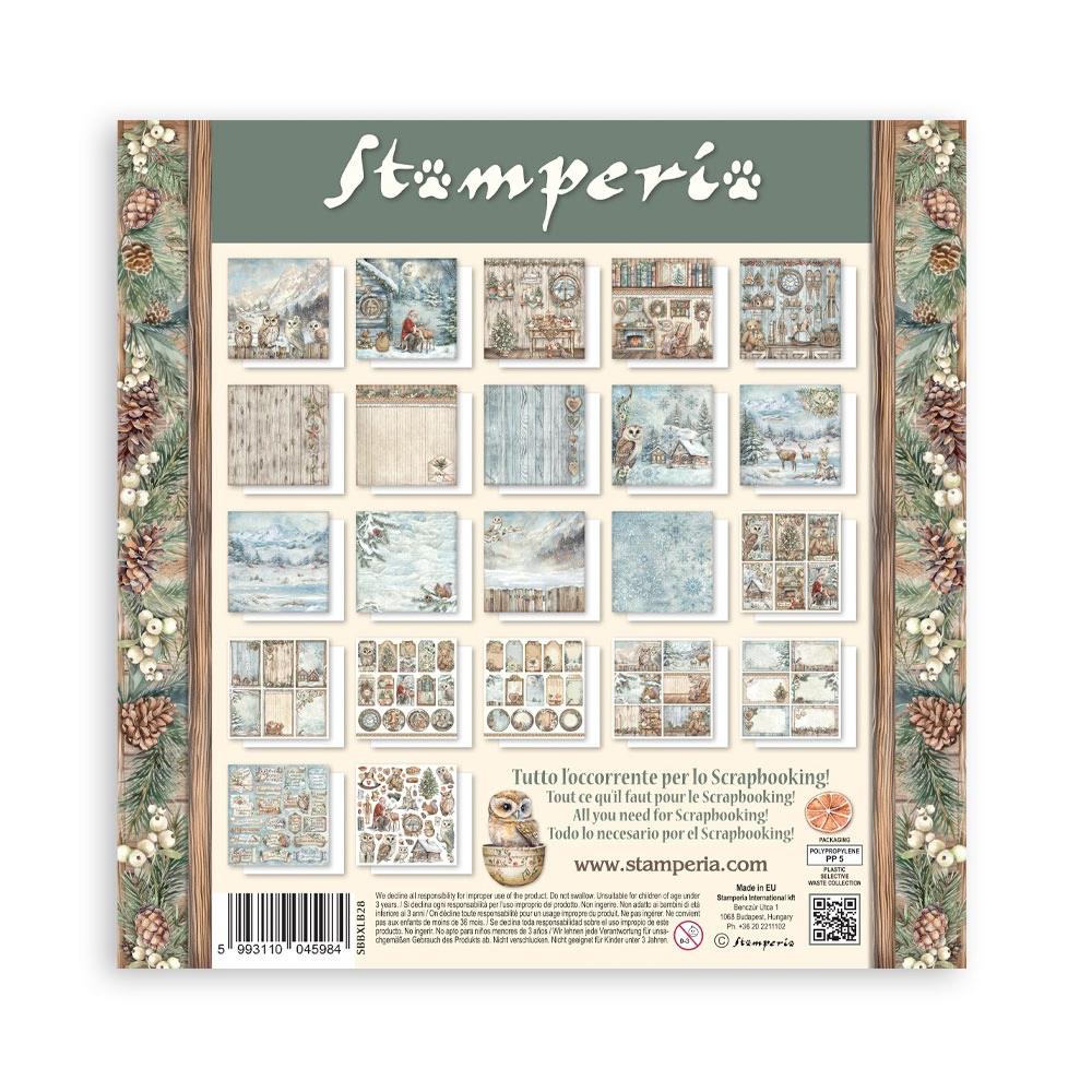 Stamperia Single-Sided Paper Pad 12x12 - The Owl's House