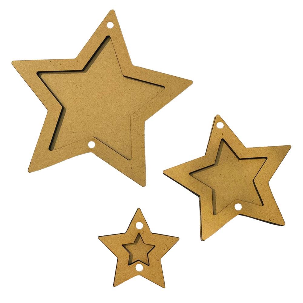 Stamperia Crafty Shapes - The Owl's House Stars