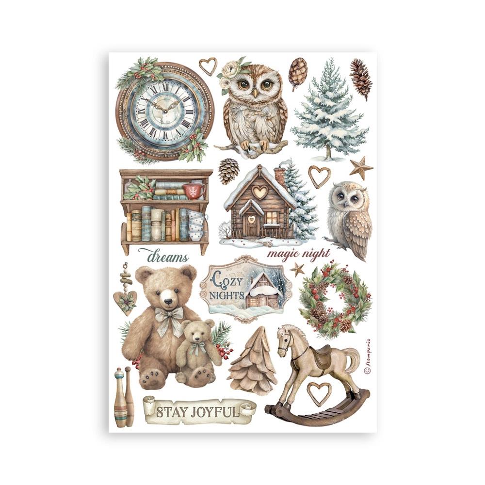 Stamperia Washi Pad A5 - The Owl's House