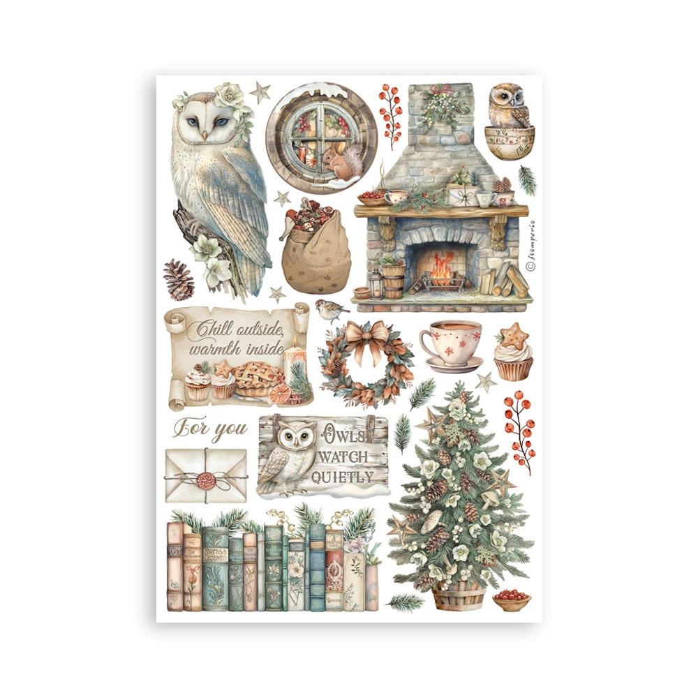 Stamperia Washi Pad A5 - The Owl's House