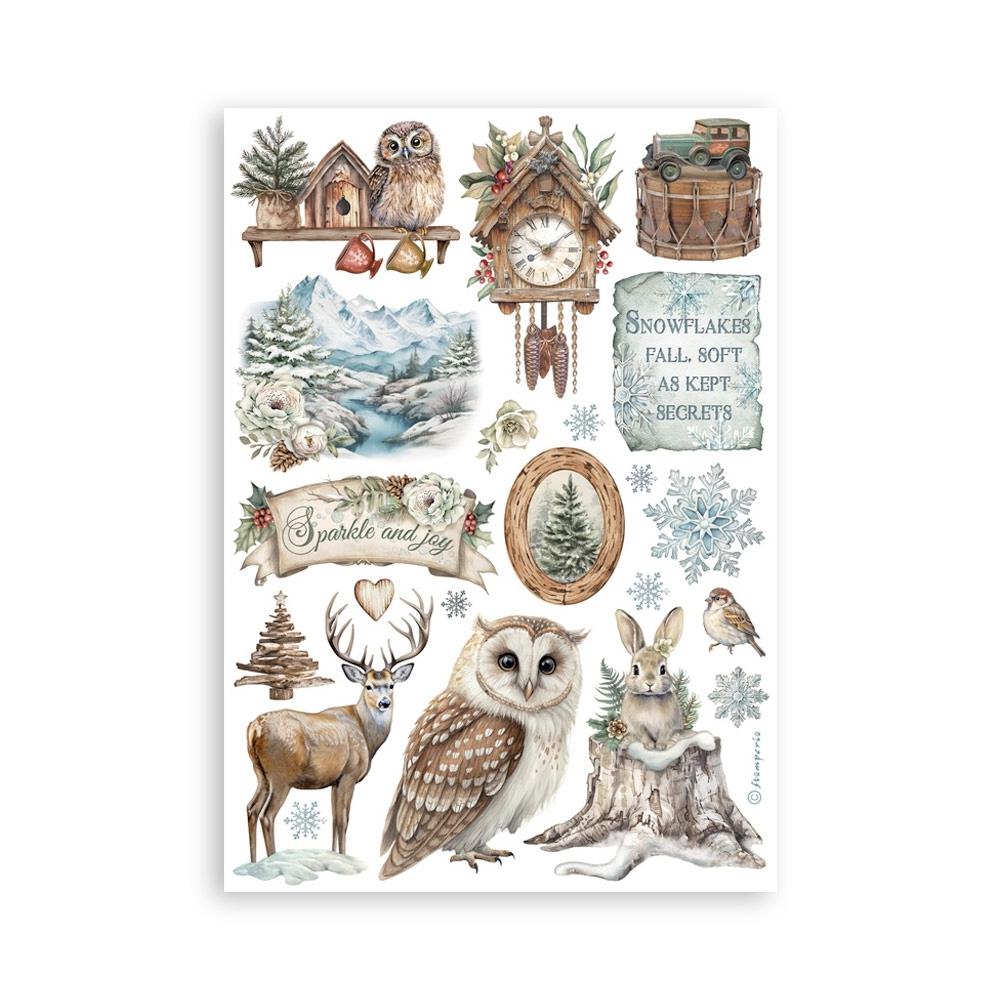 Stamperia Washi Pad A5 - The Owl's House
