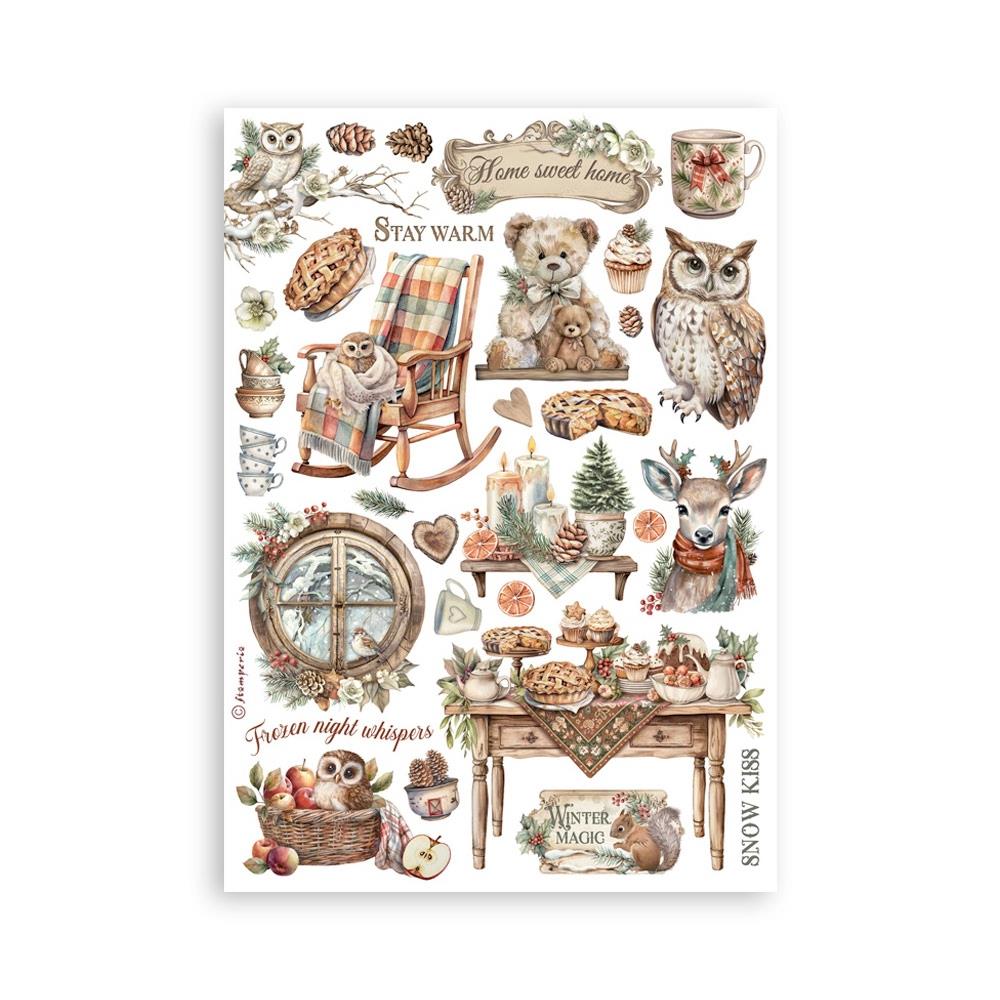 Stamperia Washi Pad A5 - The Owl's House