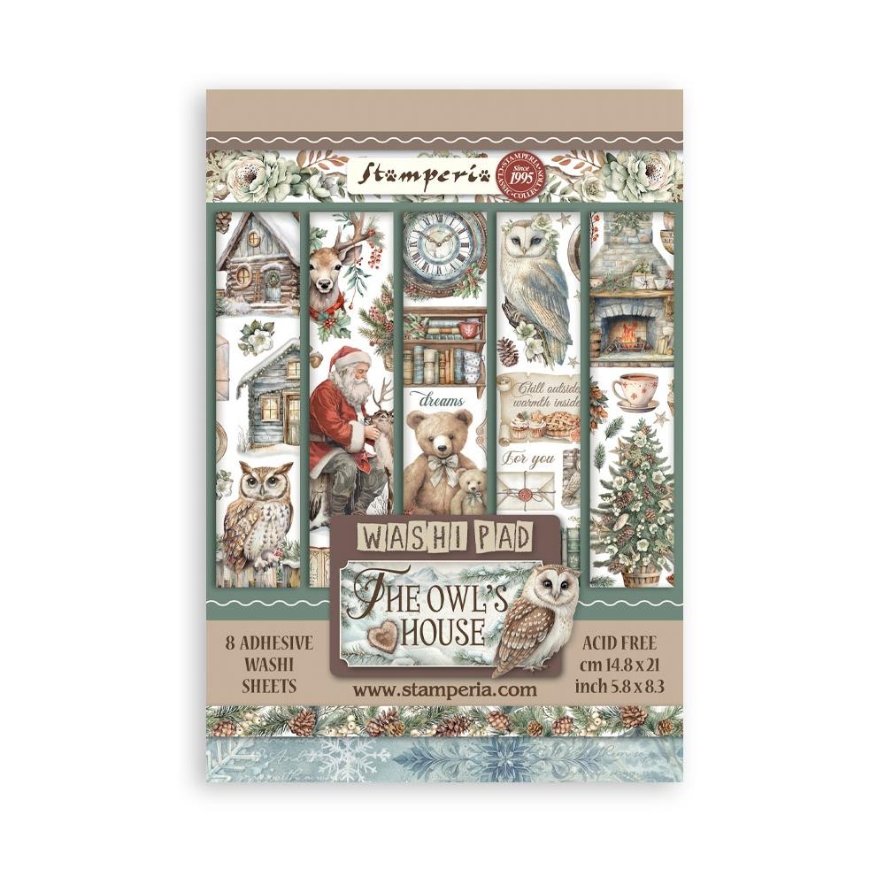 Stamperia Washi Pad A5 - The Owl's House