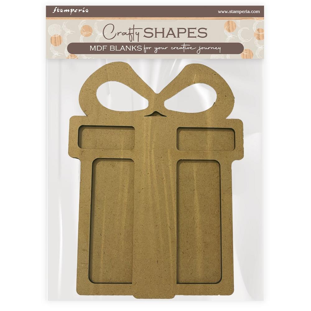 Stamperia Crafty Shapes - Candy Christmas Present