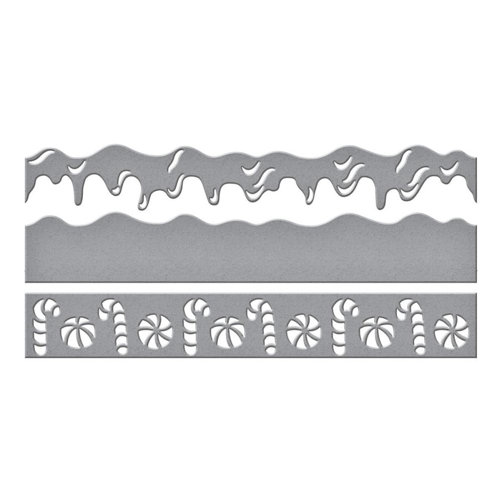 Spellbinders Etched Dies - Stamperia Candy Christmas - Sweet Borders