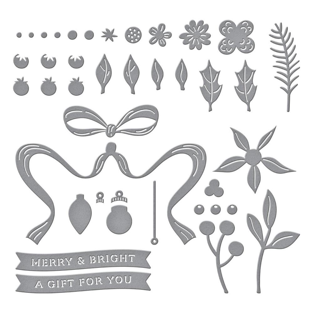 Spellbinders Etched Dies - Gifting Bow