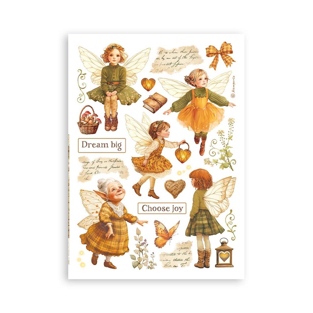 Stamperia Washi Pad A5 - Whispering Woods