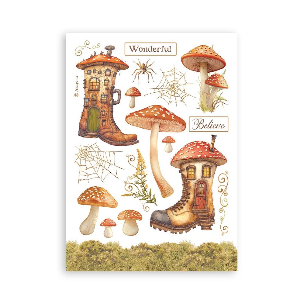 Stamperia Washi Pad A5 - Whispering Woods